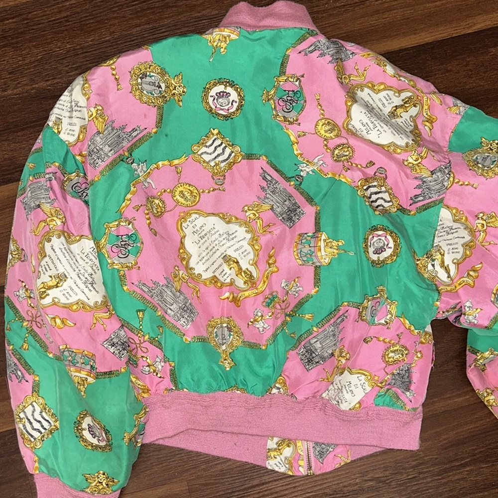Andres New Traditionals Silk Full Zip Lightweight Jacket - Picture 8 of 12
